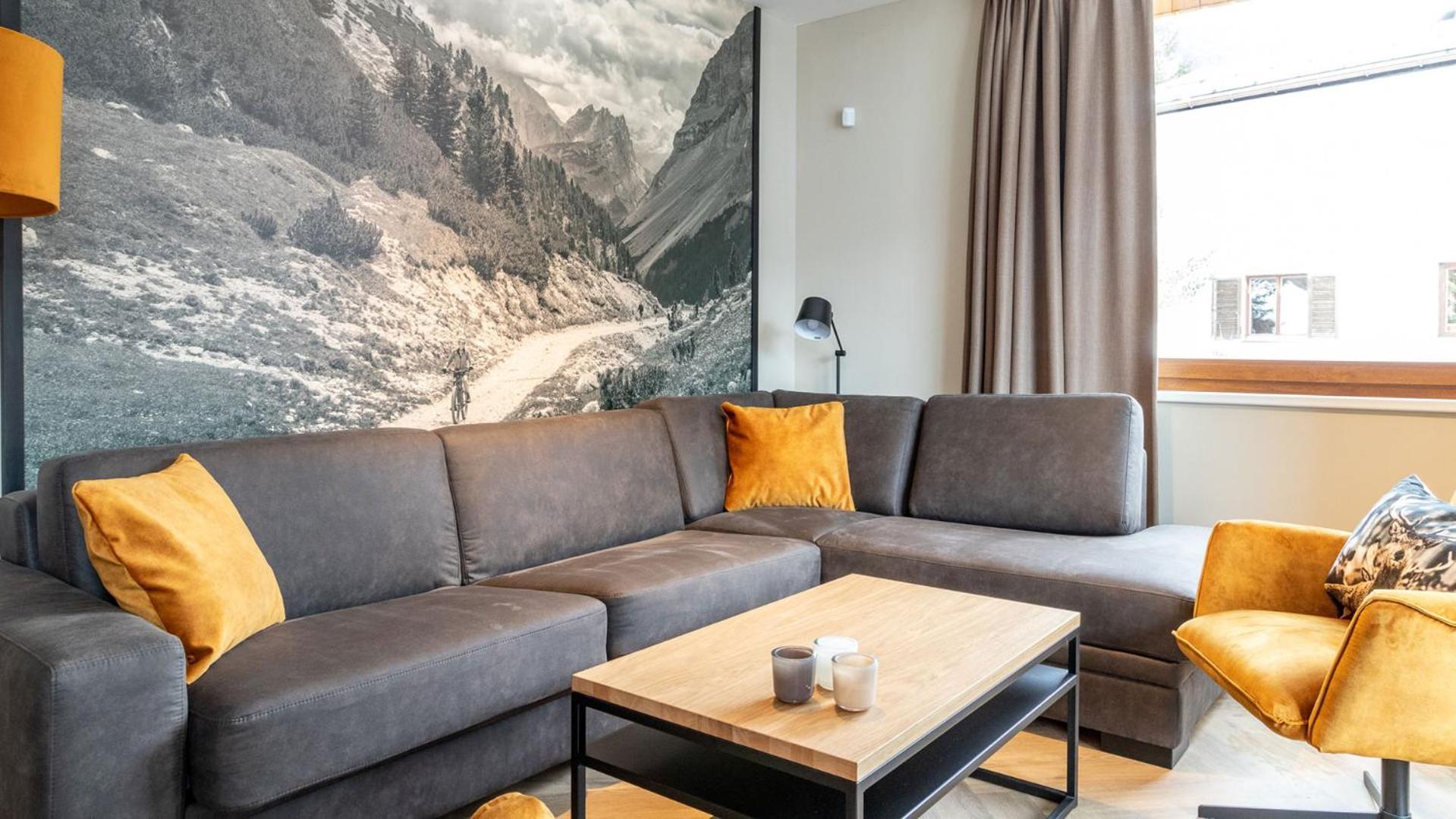 Apartmán Uplandparcs Silvretta Schruns Pokoj fotografie